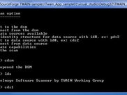 Scan using the command prompt.