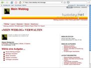 administrate your weblog