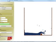 Breaking damm with obstacle