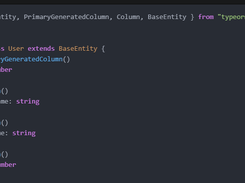 TypeORM Screenshot 1