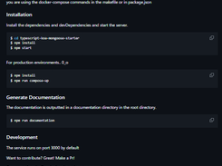 Typescript Koa Mongoose Starter Screenshot 1