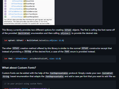 UIFontComplete Screenshot 1