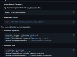 UITextView+Placeholder Screenshot 1