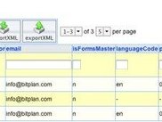 Part view of the User Catalog