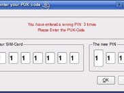 enable,disable change &amp; handle PIN and PUK