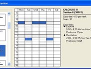 Looking at a course's meeting times