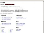 This is the front index page (with mean update displayed)