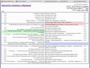 ISA - Interactive Sentence Alignment