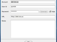 View Account on Mac OS X