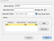 Edit preset mapping dialog (Mac)