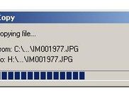 USBStick is copying data...