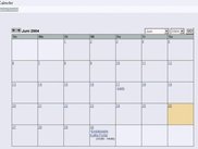 This is the kalender modul.