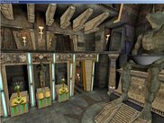 'UShock' displaying UT2004 level 'ctf-face3'