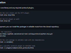 Universal Tool Calling Protocol (UTCP) Screenshot 1