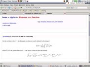 An example discussion including some math