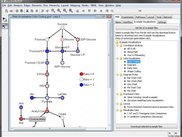 VANTED V1.5 showing list of included example visualizations