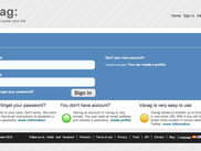 Login page