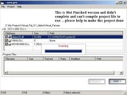 scanning the Exe file and view dependence files