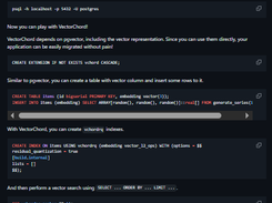 VectorChord Screenshot 1