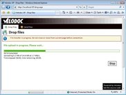 File upload in progress
