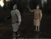 Xian soldiers with low-frequency image based illumination