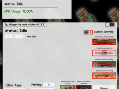 Showcase of the app + status bar feature.