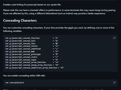 vim‑javascript Screenshot 1