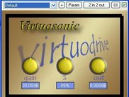 virtuodrive editor window on REAPER under Windows XP