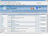 Forum page of Vitrax, default style