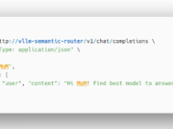 vLLM Semantic Router Screenshot 1
