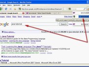 Select recent search request to bind it to a bookmark.