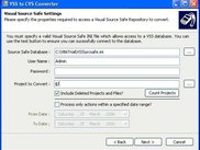 VSS Settings Page