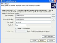 CVS Settings Page