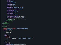 vue-circle-progress Screenshot 1