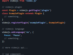 Vue-Video-Player Screenshot 1
