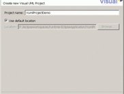 New Visual UML project wizard