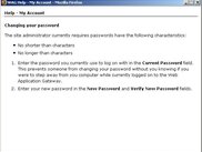 My Account Help