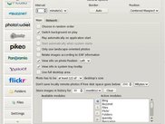 Settings window