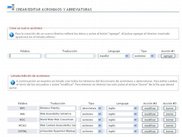 W3C accesibility guidelines: Abrebiations and acronyms creation panel