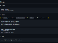 Web Frameworks Screenshot 1