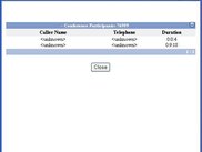 Sample of a CDR record