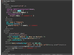 web-mode.el Screenshot 1
