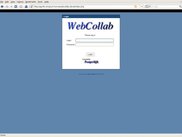 Login page