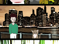 screenshots of the cartoons