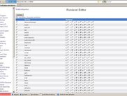 Screenshot Runlevel Editor