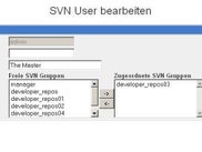 Screenshot SVN Admin