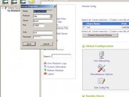 Webmin Desktop server properties