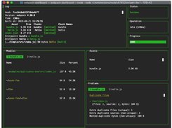 webpack-dashboard Screenshot 2
