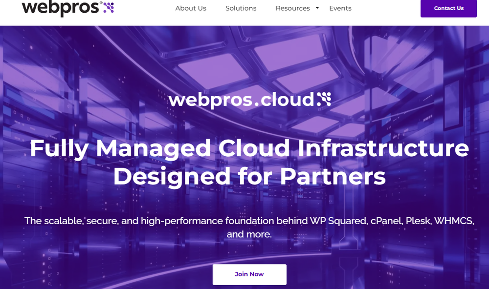 WebPros Cloud Screenshot 1