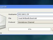 WiiTCPLoad 0.05 on Gentoo Linux (KDE)
